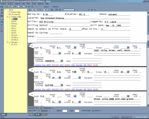 LD5 Data Entry Screen